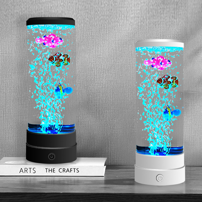 Wedding Led - Simulierter LED-Mehrfarben-Blasenfisch als Atmosphäre-Dekoartikel für Zuhause