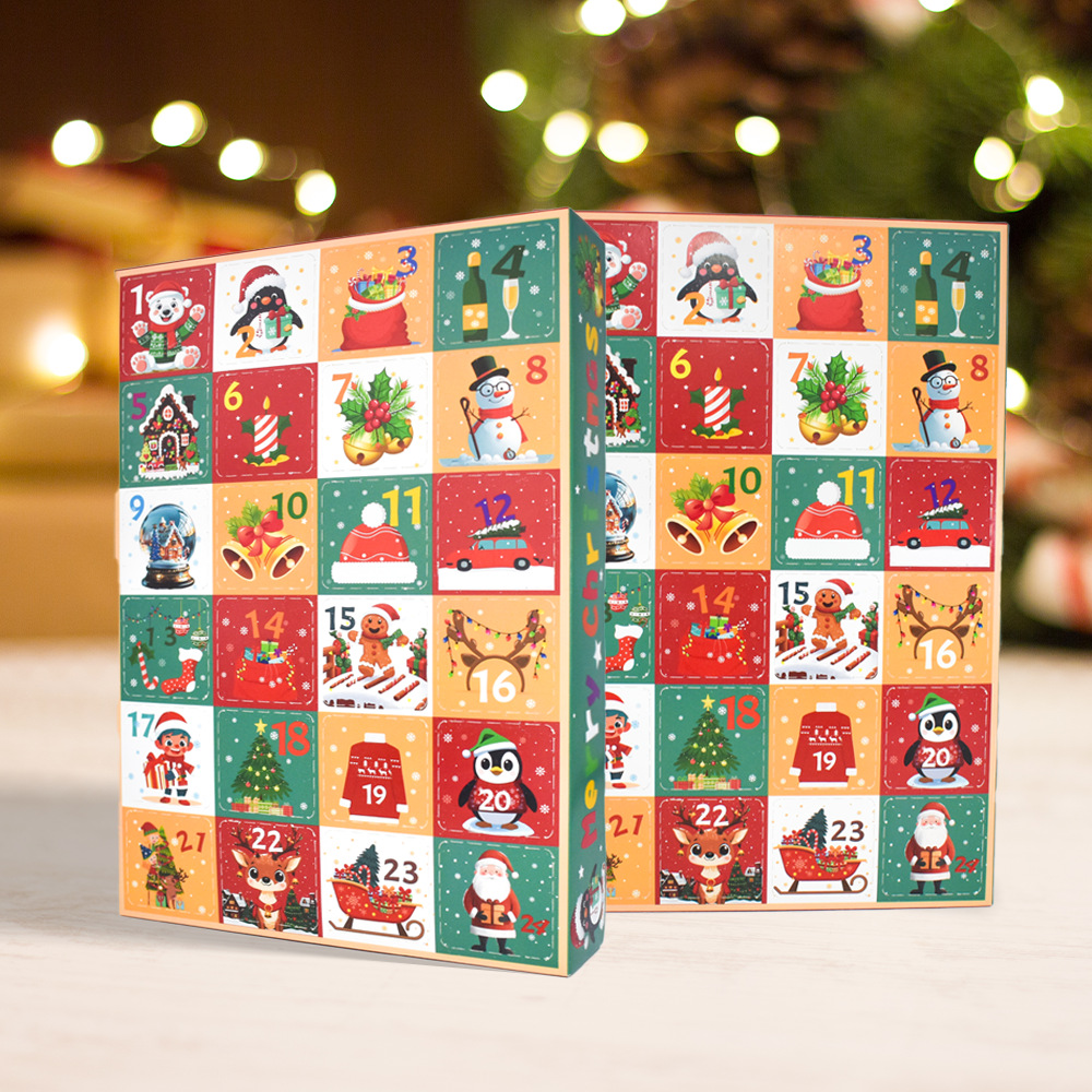 Wedding Day Supply Kit - 1–5 Stück Weihnachtsüberraschungsboxen, Kalenderboxen-Set, DIY, lustig,