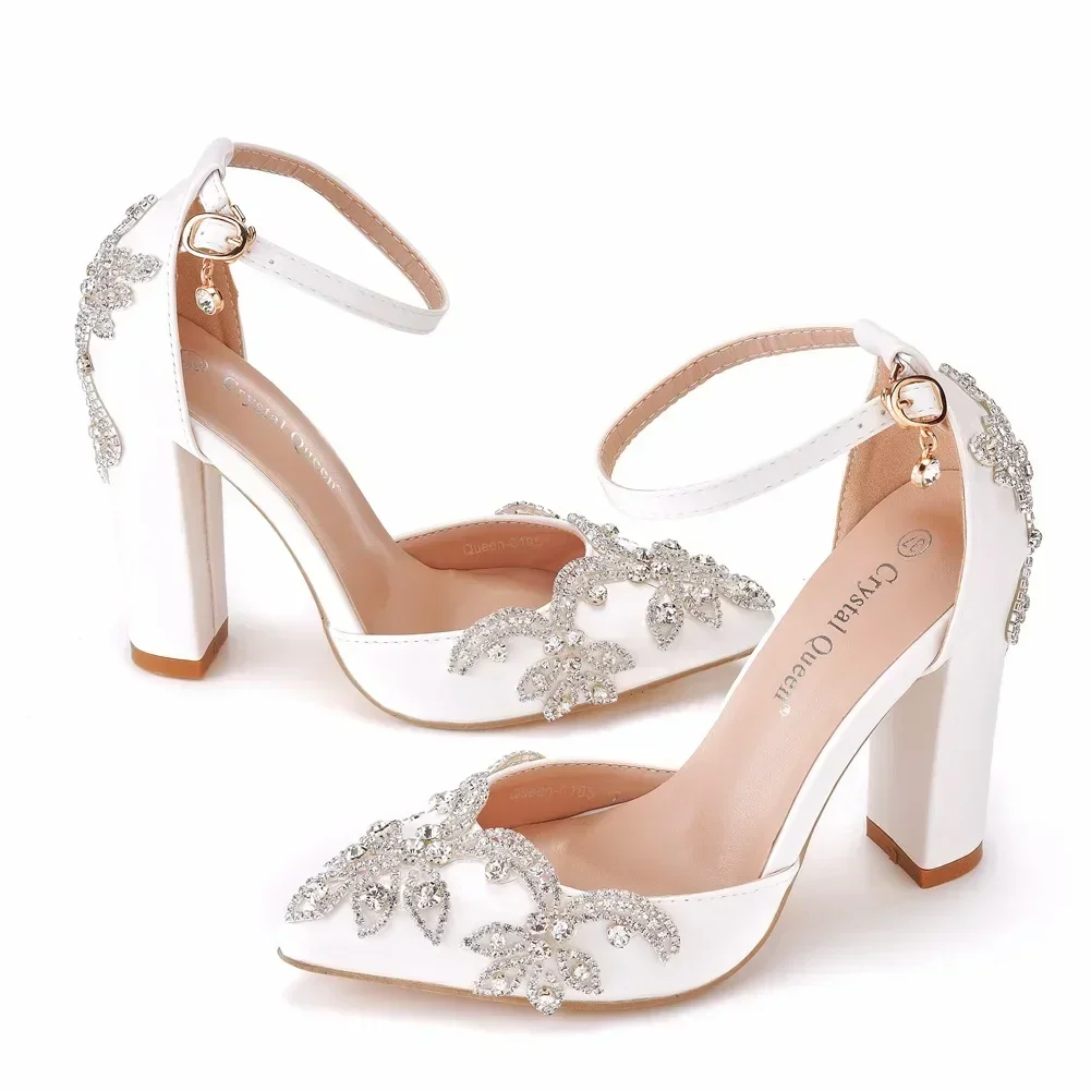 Wedding Super - 2026 Damenschuhe mit dickem Absatz und