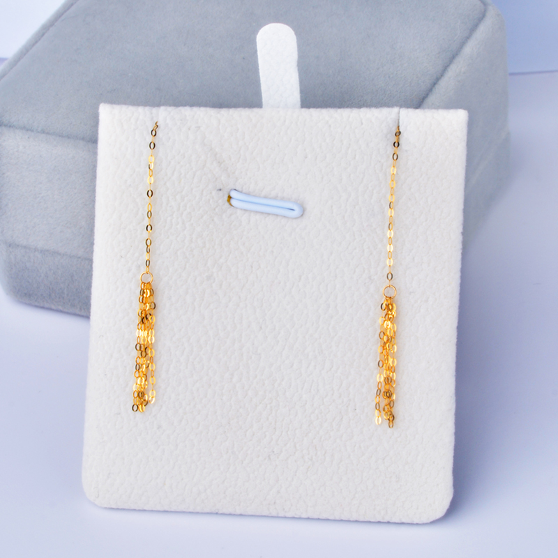 Wedding Package Gold - Neue Ohrringe aus 18 Karat Gelbgold,