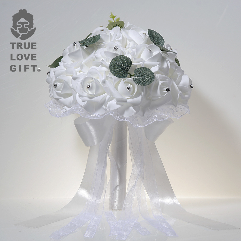 1 Stück Hochzeit Handstrauß Br – Wedding Ceremony Supply Bewertung und Preis