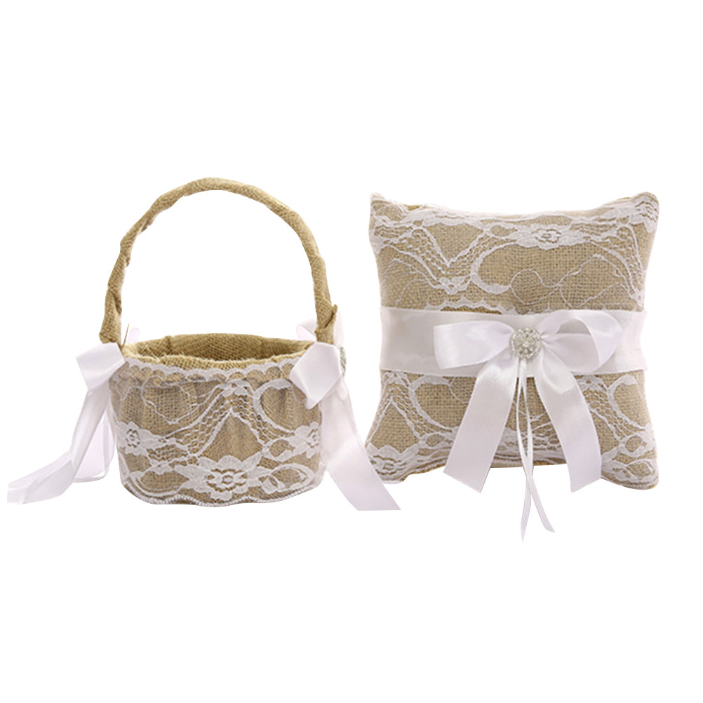 1 Set Hochzeitsringkissen aus  – Wedding Ceremony Supply Bewertung und Preis