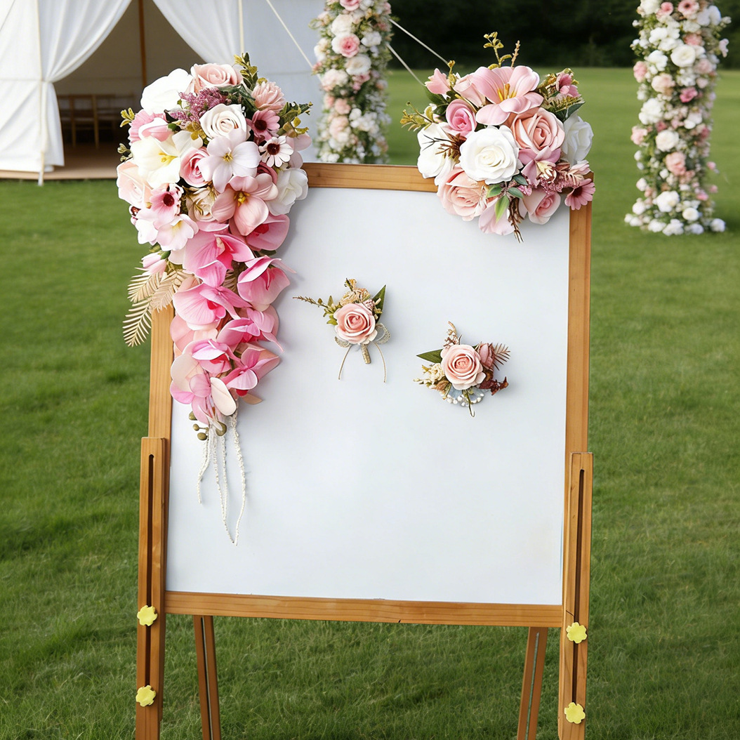 Yannew Rosa Hochzeitsstrauß Co – Wedding Ceremony Supply Bewertung und Preis