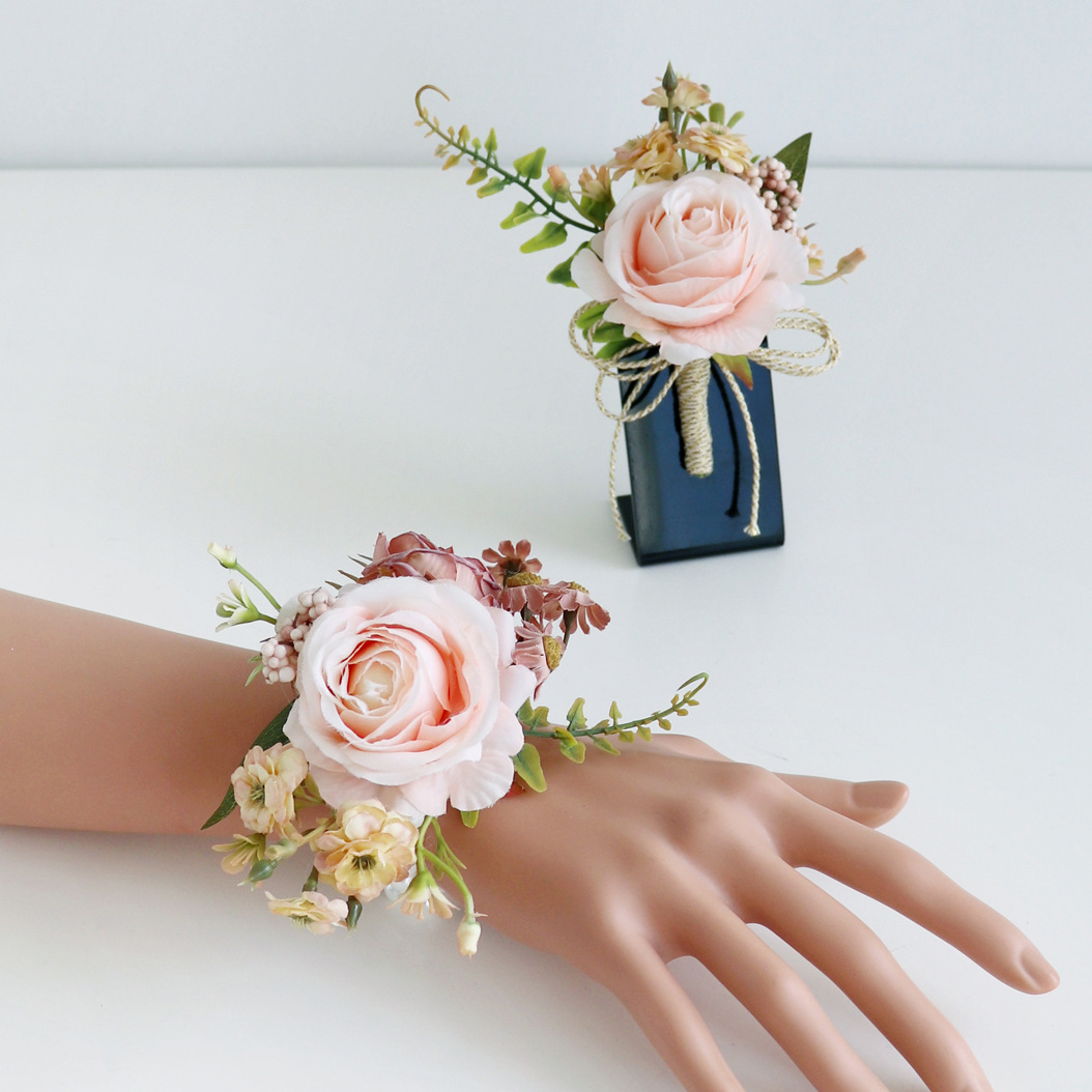 Yannew Rosa Hochzeitsstrauß Co – Wedding Ceremony Supply Bewertung und Preis