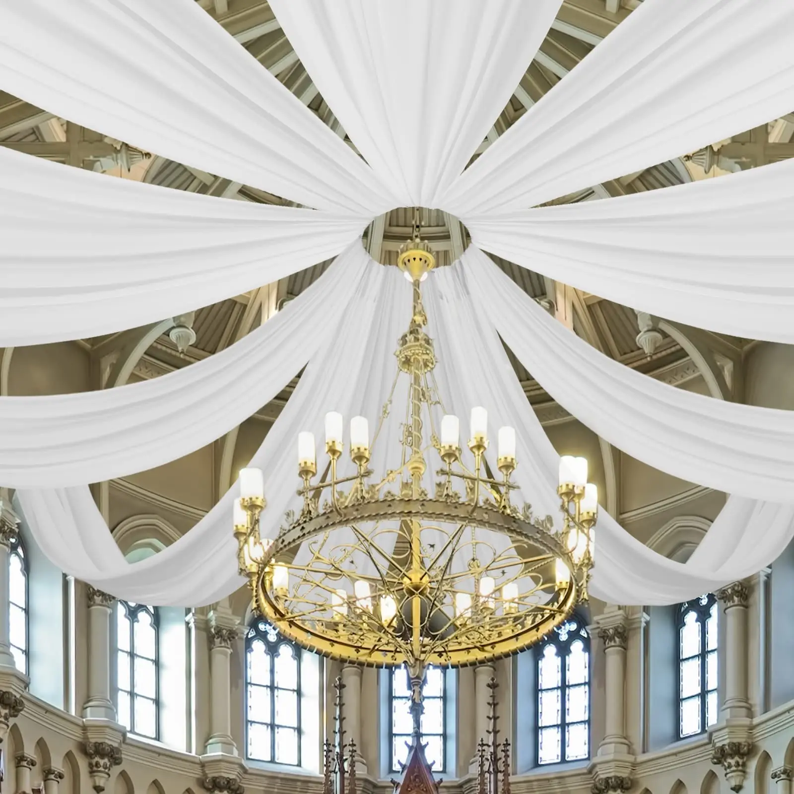 Weißes Hochzeitskleid, Deckenv – Wedding Ceremony Supply Bewertung und Preis