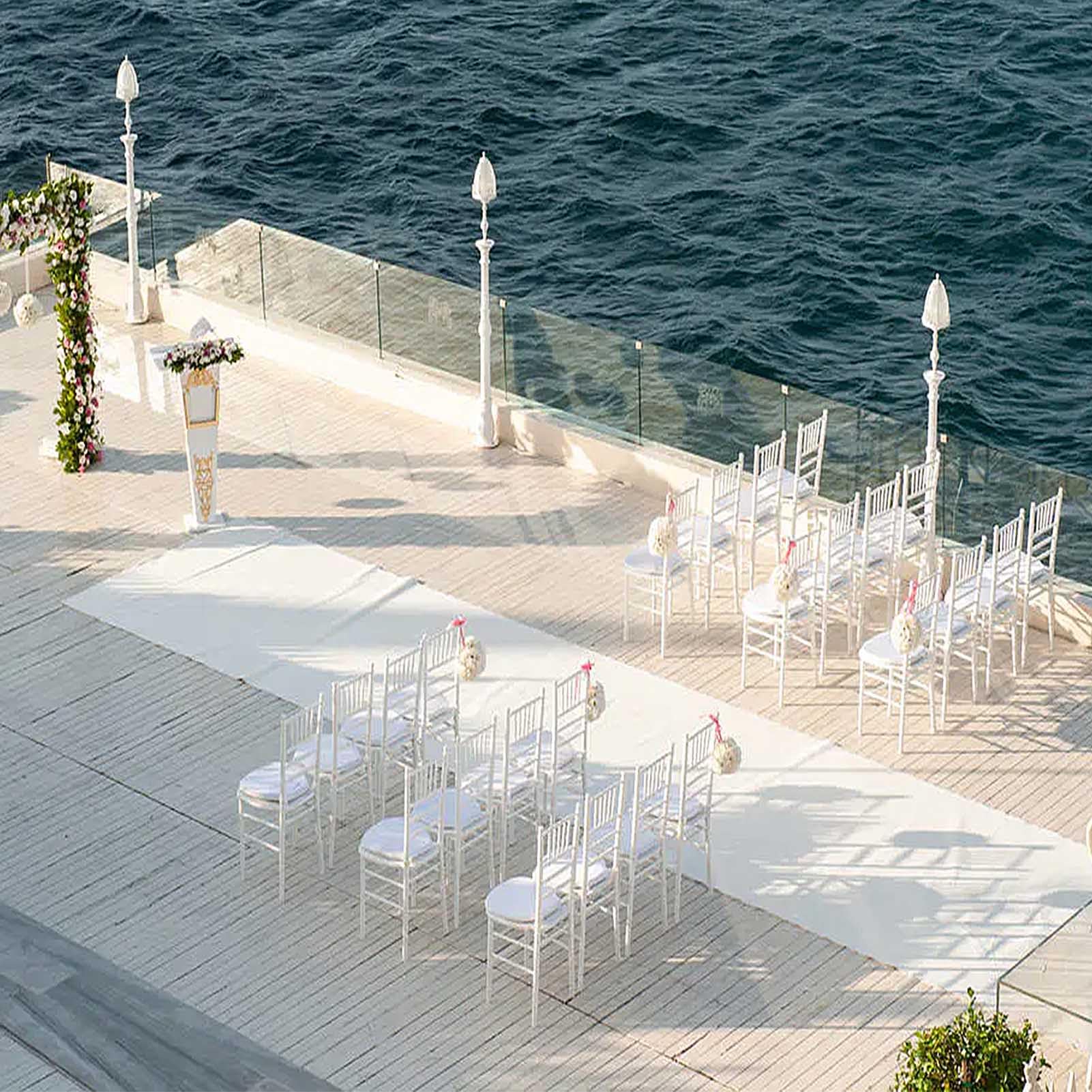 Weiße Laufbahn, Abschluss feie – Aisle Runner White Bewertung und Preis