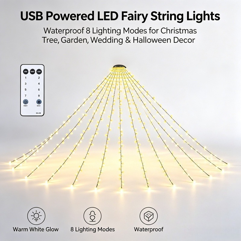 USB LED Lichterkette, Wasserdi – Wedding Led Bewertung und Preis