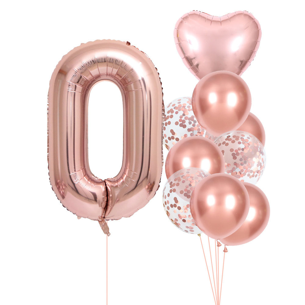 40-Zoll-Set mit Zahlenballons  – Wedding Ceremony Supply Bewertung und Preis