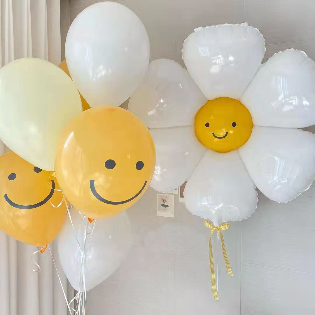 1set Harz Daisy Kuchen Topper  – Confetti Balloon Set Bewertung und Preis