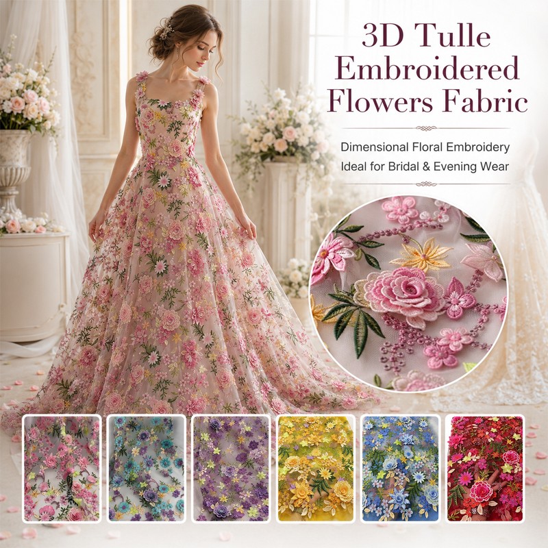 90x130cm 3D Blumenbestickter T – Wedding Floral Supply Bewertung und Preis