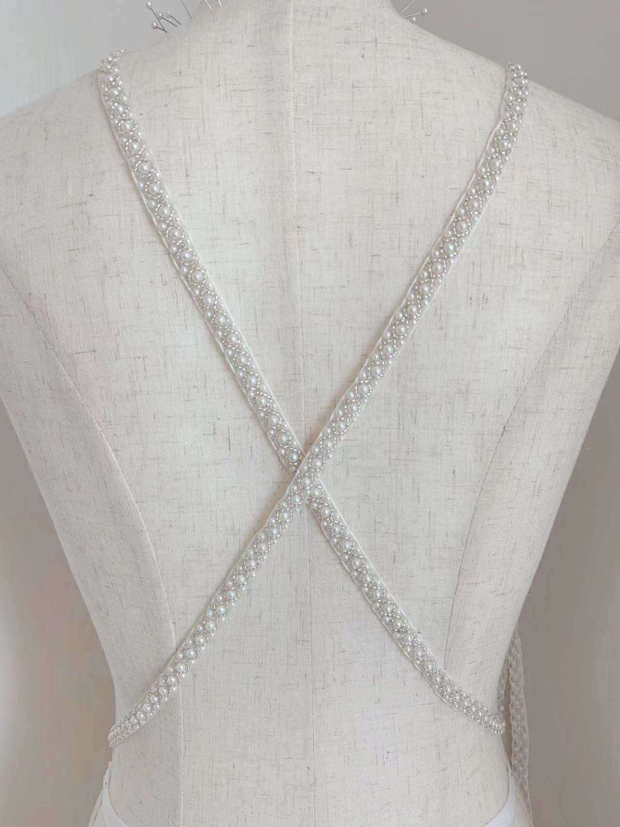 Hochwertiger Gürtel mit gebroc – Bridal Sash Ribbon Bewertung und Preis