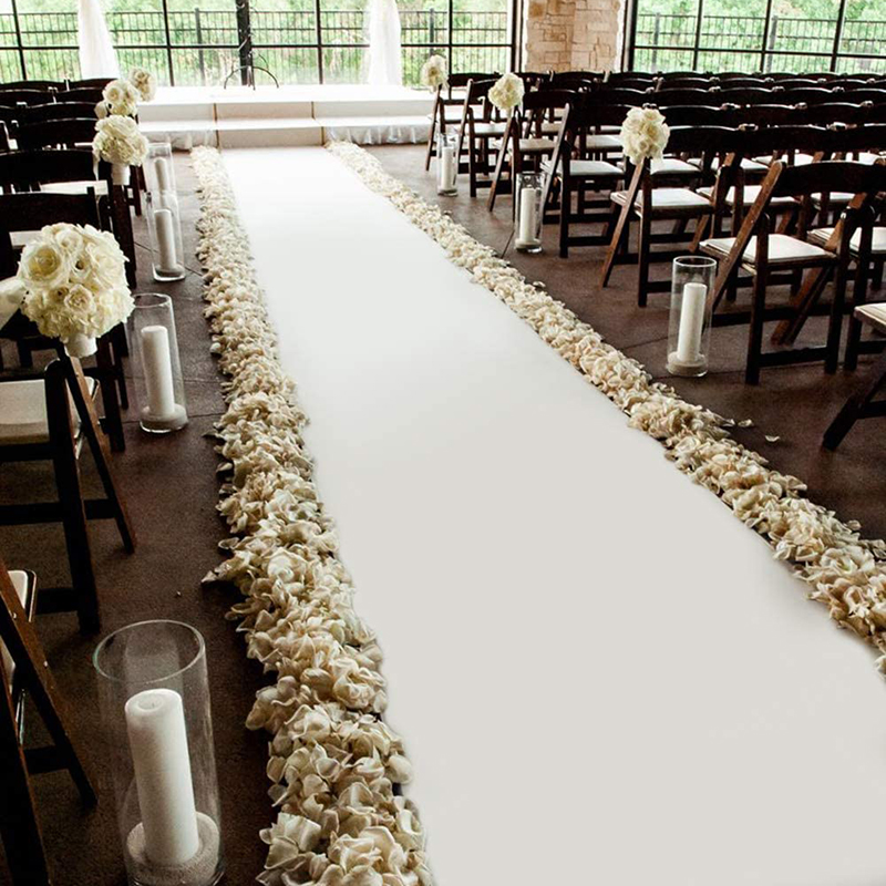 Hochzeit Gang Läufer Party Geb – Aisle Runner White Bewertung und Preis