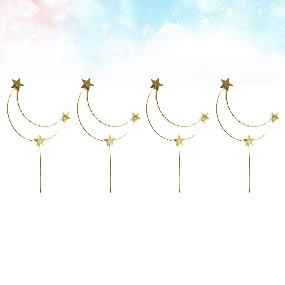4 Stück Kuchendekorationen in  – Wedding Supply Decor Bewertung und Preis
