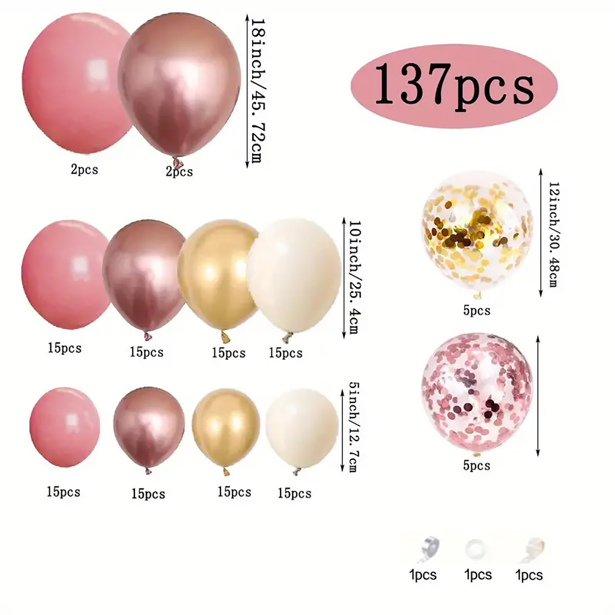 137 Stück Vintage Pink Rose Wh – Wedding Day Supply Kit Bewertung und Preis