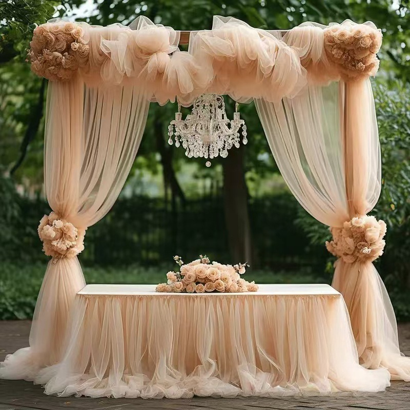 6 Meter Hochzeitsbogen-Drapier – Wedding Ceremony Supply Bewertung und Preis