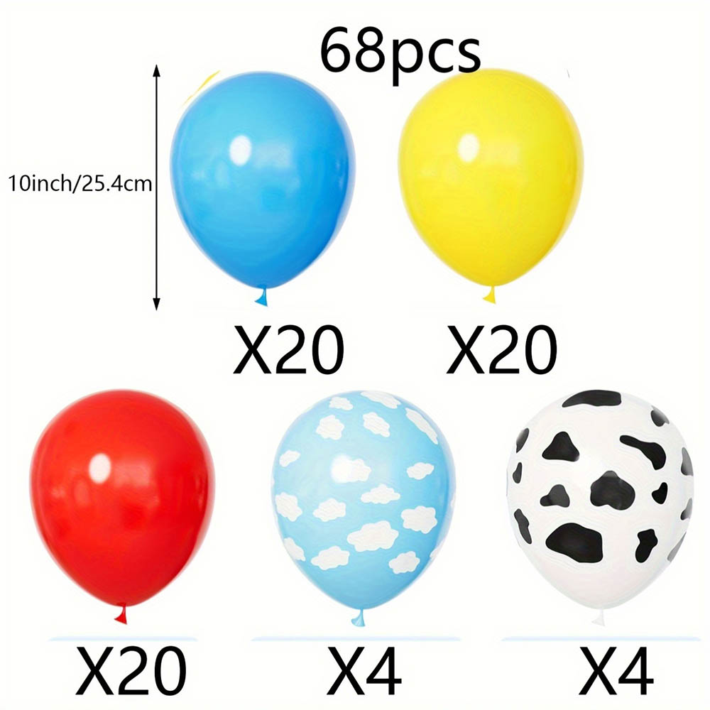 1 Set Geschichtenballons Gelb  – Wedding Day Supply Kit Bewertung und Preis