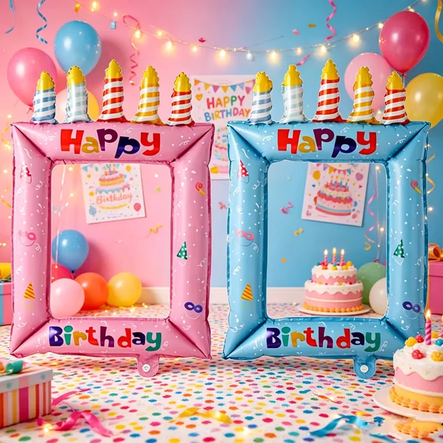 1/2 Stück Blau-Rosa Geburtstag – Confetti Balloon Set Bewertung und Preis