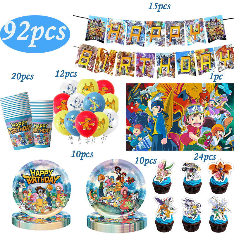 Digimon-Themen Geburtstagspart – Wedding Day Supply Kit Bewertung und Preis