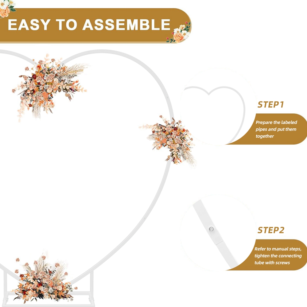 Weißer Herzförmiger Ballonboge – Confetti Balloon Set Bewertung und Preis